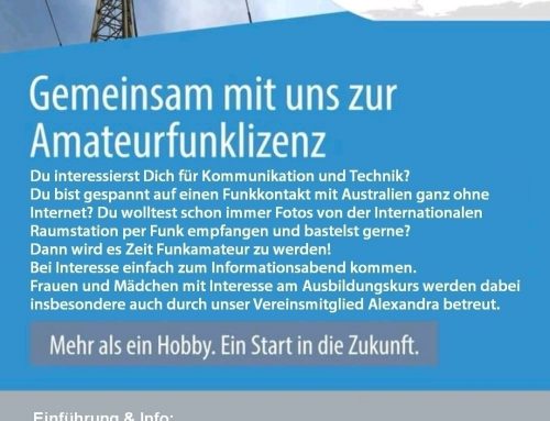 Neuer Ausbildungskurs ab Herbst